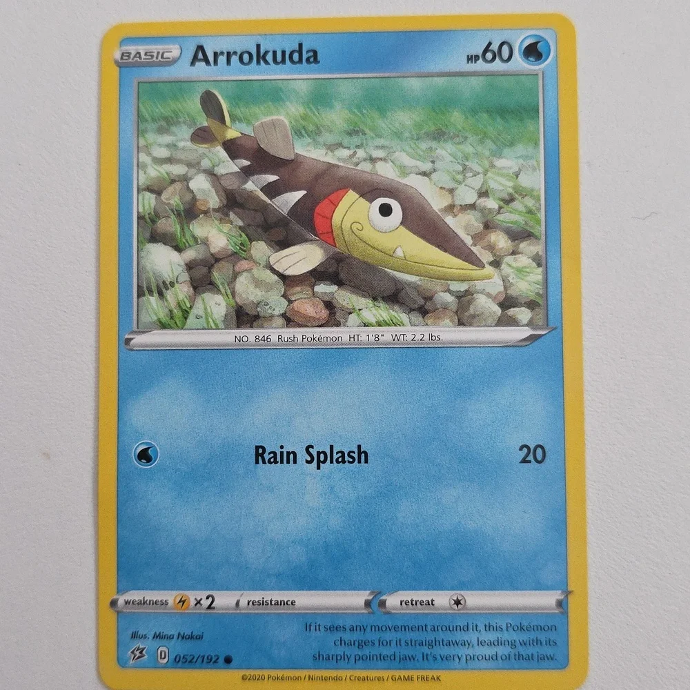 Pokemon Arrokuda Card